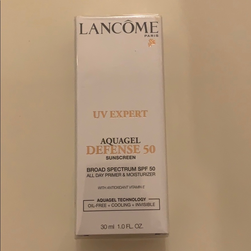 // Lancôme uv expert aquagel moisturizer //